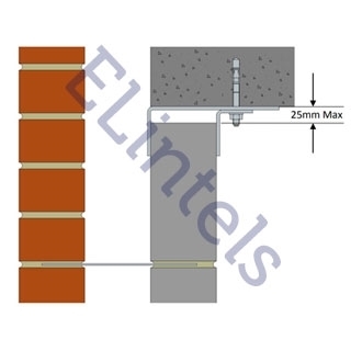 ACS S/S Head Restraint (Adjustable) To Suit 100 & 140mm